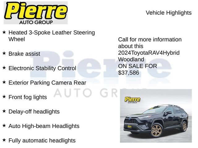 Used 2024 Toyota RAV4 AWD Hybrid w/ Weather Package image 14