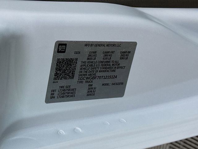 New 2026 Chevrolet Express 2500 Extended image 29