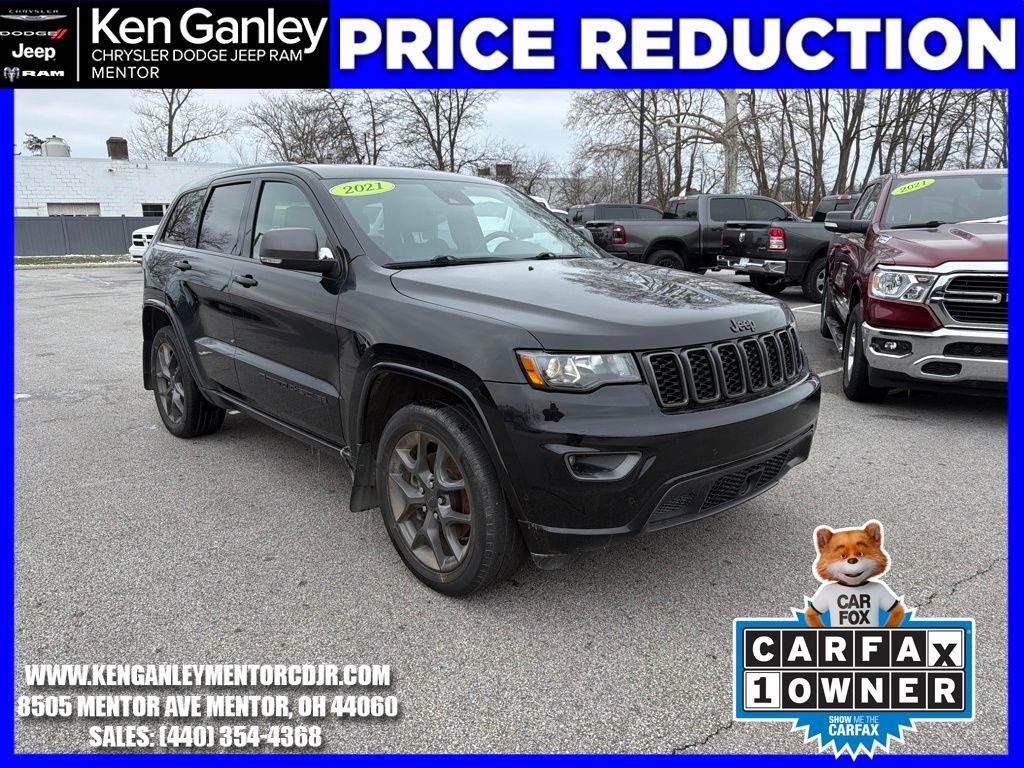 Used 2021 Jeep Grand Cherokee Limited w/ Quick Order Package 28K 80th
