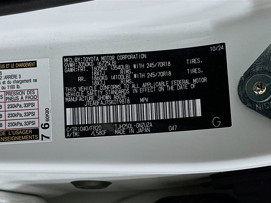 Used 2025 Toyota Land Cruiser 1958 image 33