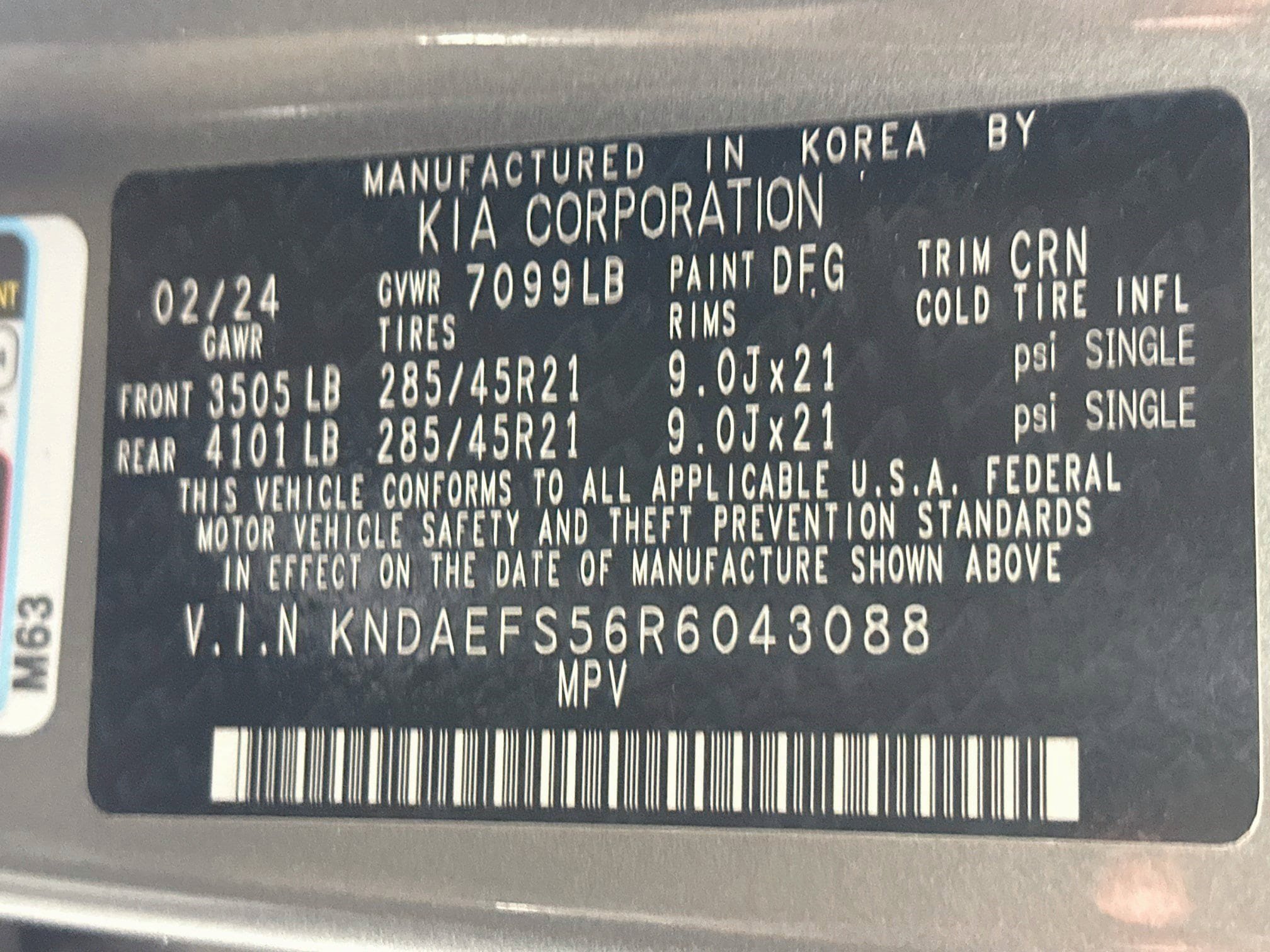 Used 2024 Kia EV9 GT-Line AWD/4WD image 38