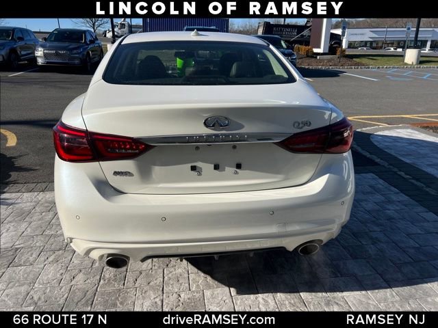 Used 2021 INFINITI Q50 Luxe w/ Cargo Package image 4