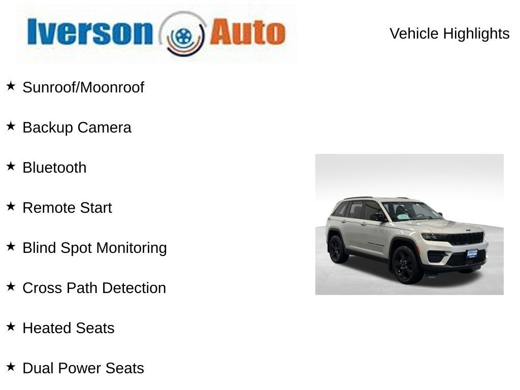 Used 2024 Jeep Grand Cherokee Altitude image 2