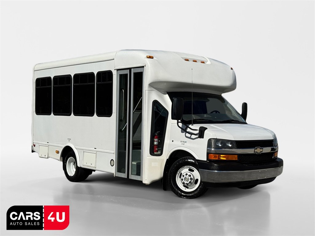 Used 2015 Chevrolet Express 3500 w/ Shuttle Bus Package