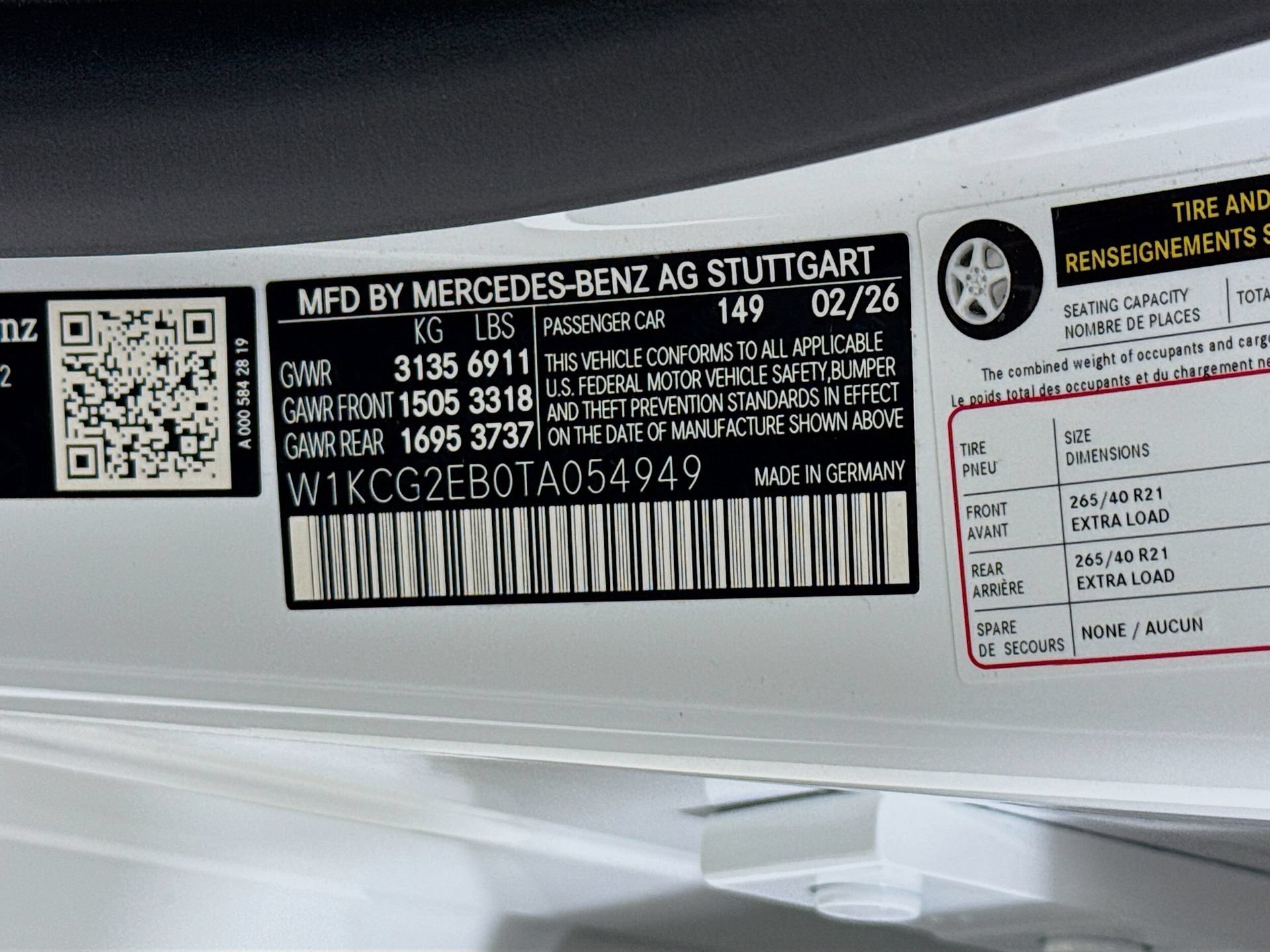 New 2026 Mercedes-Benz EQS 450+ 4MATIC Sedan image 34
