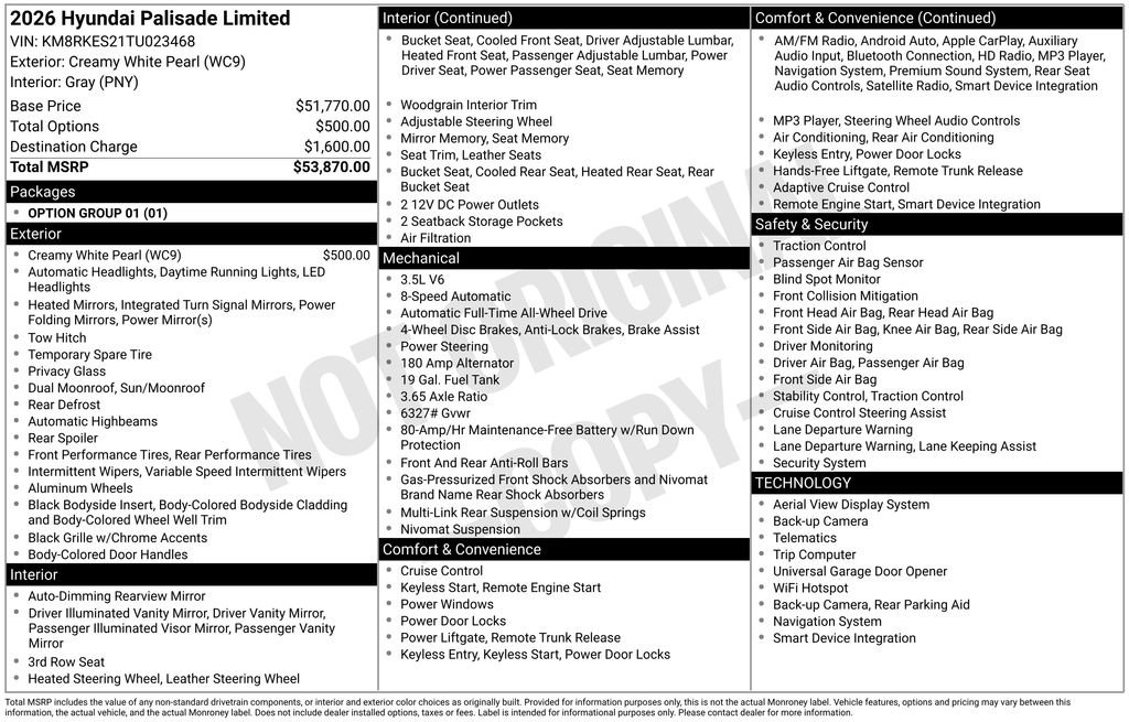 Used 2026 Hyundai Palisade Limited image 27