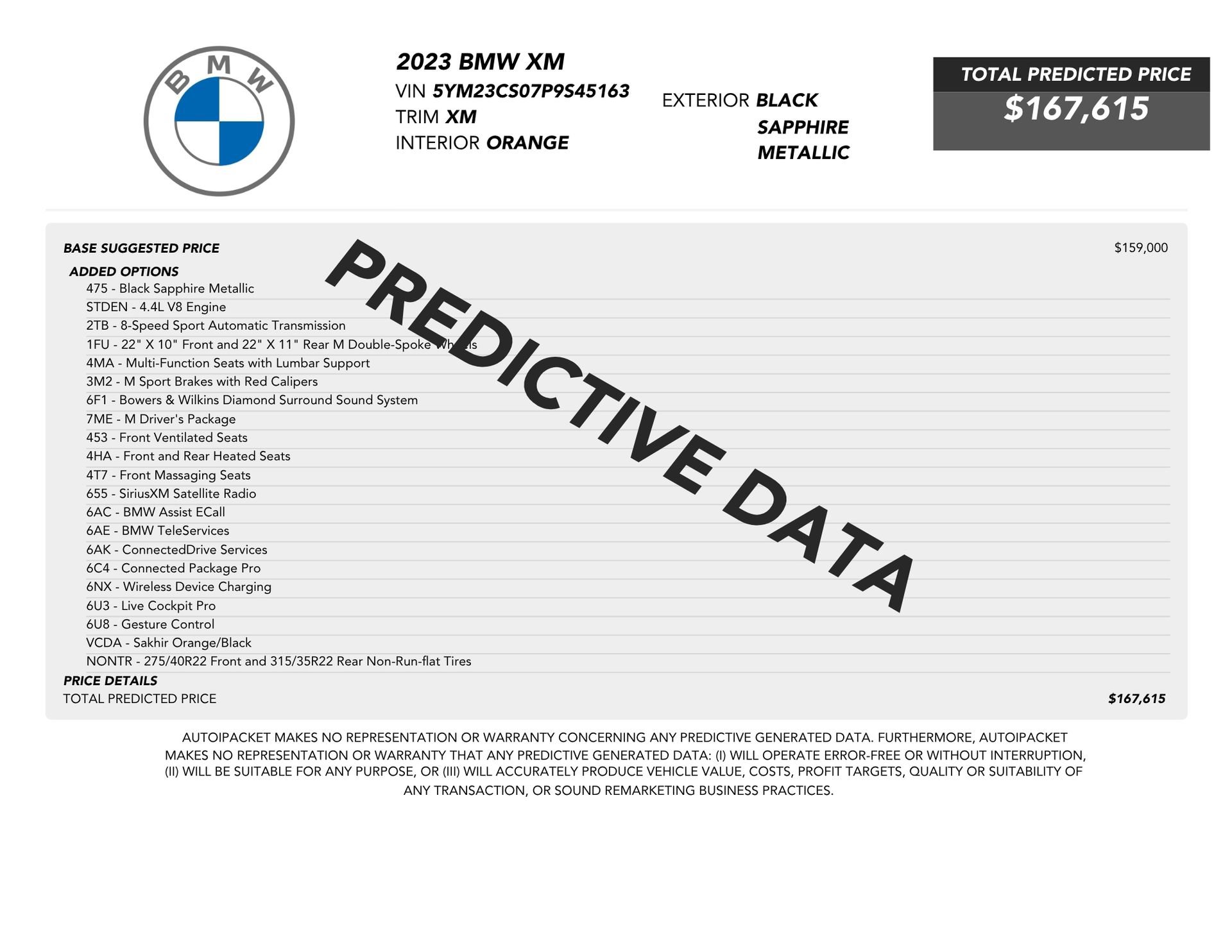 Used 2023 BMW XM w/ M Driver's Package image 85