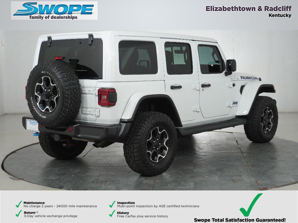 Used 2023 Jeep Wrangler Unlimited Rubicon 4xe w/ Cold Weather Group image 3