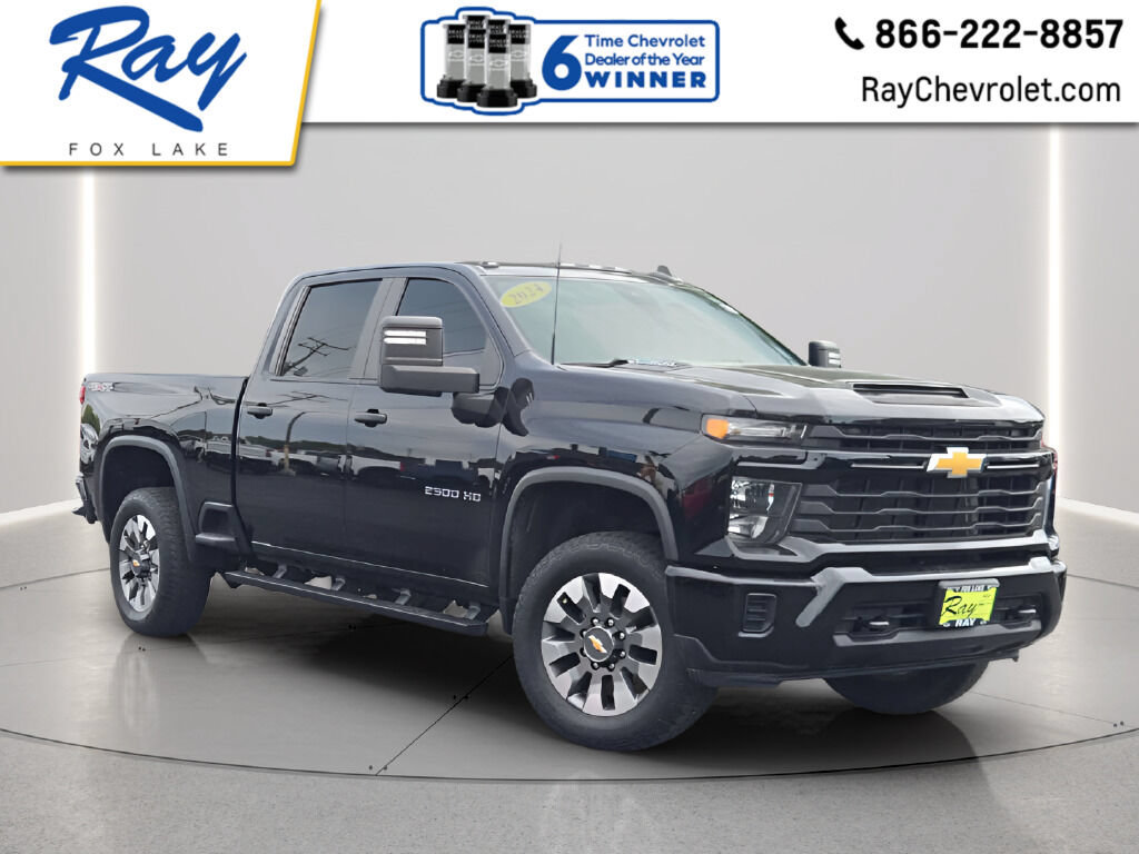 Certified 2024 Chevrolet Silverado 2500 Custom w/ Custom Value Package AWD/4WD image 1