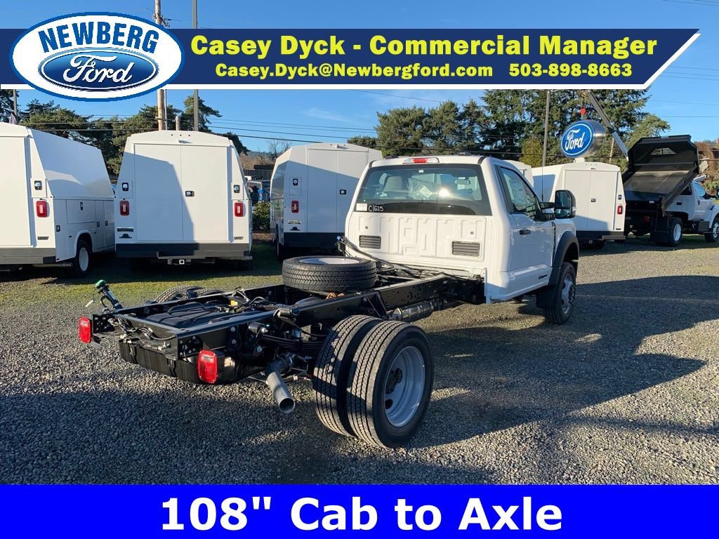 New 2024 Ford F550 4x4 Regular Cab Super Duty image 5