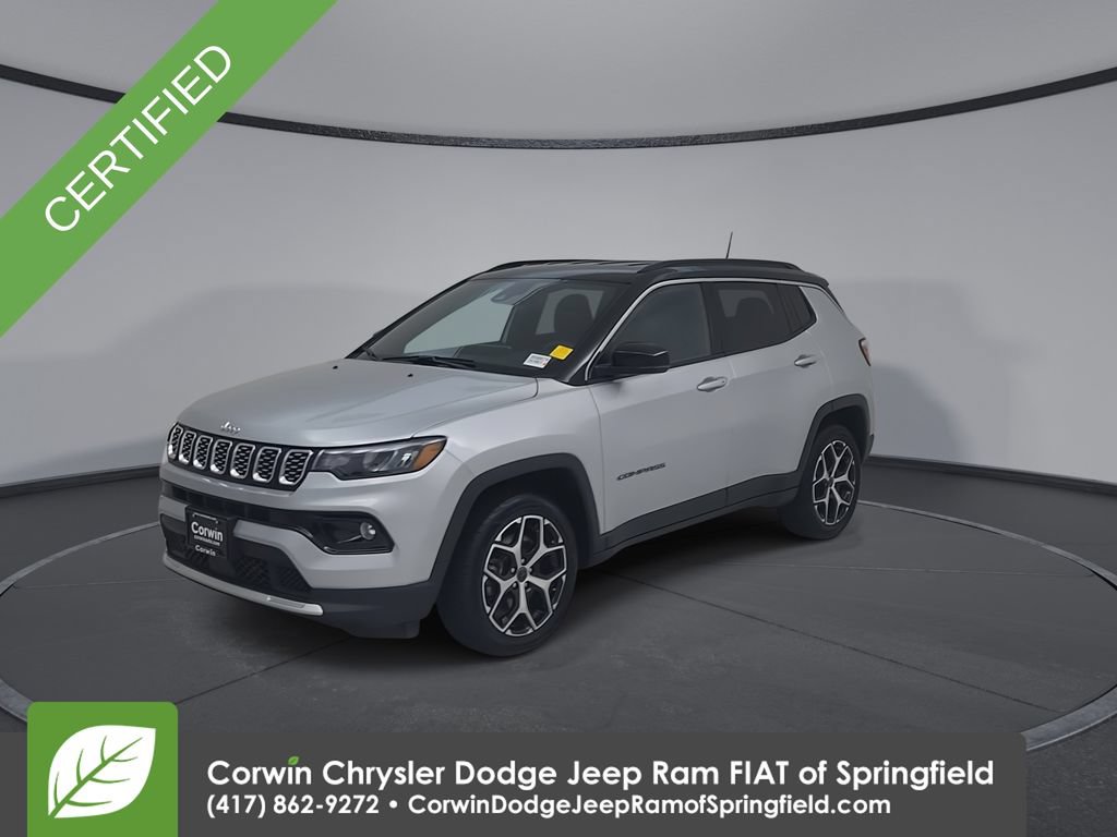 Certified 2025 Jeep Compass Limited AWD/4WD image 8