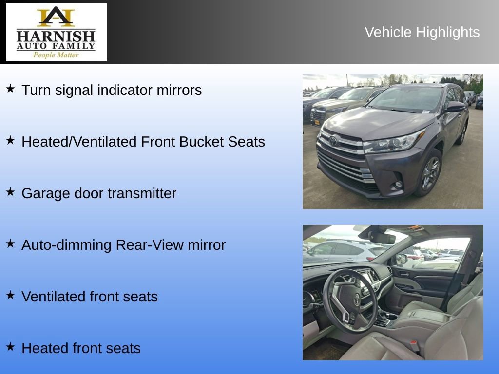 Used 2019 Toyota Highlander Limited Platinum AWD/4WD image 11