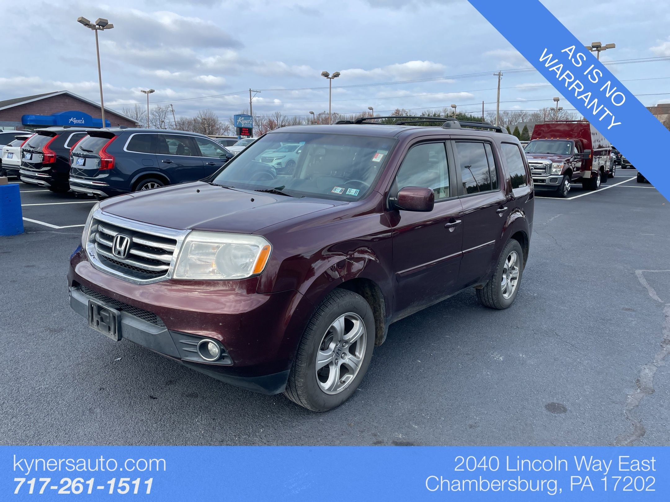 Used 2012 Honda Pilot EX-L video 1