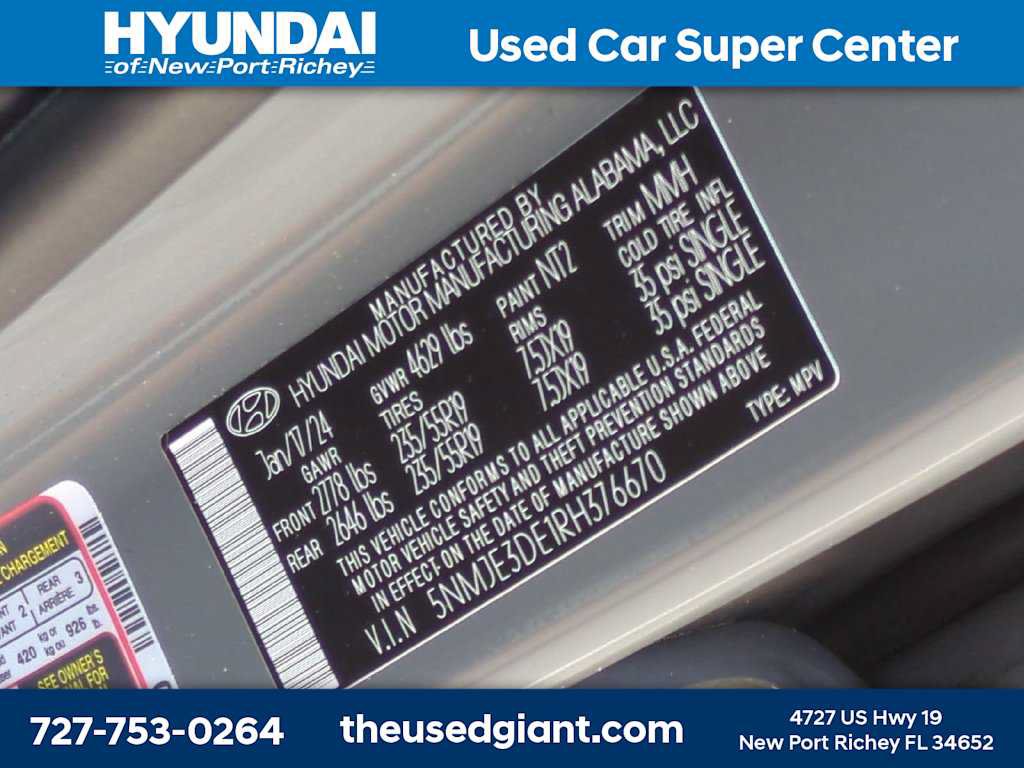Used 2024 Hyundai Tucson Limited FWD image 36