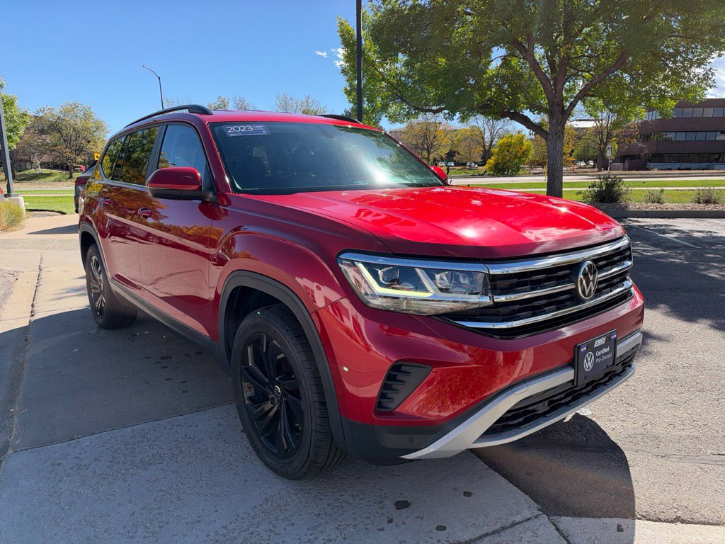 Certified 2023 Volkswagen Atlas SE w/ Black Wheel Package AWD/4WD image 7