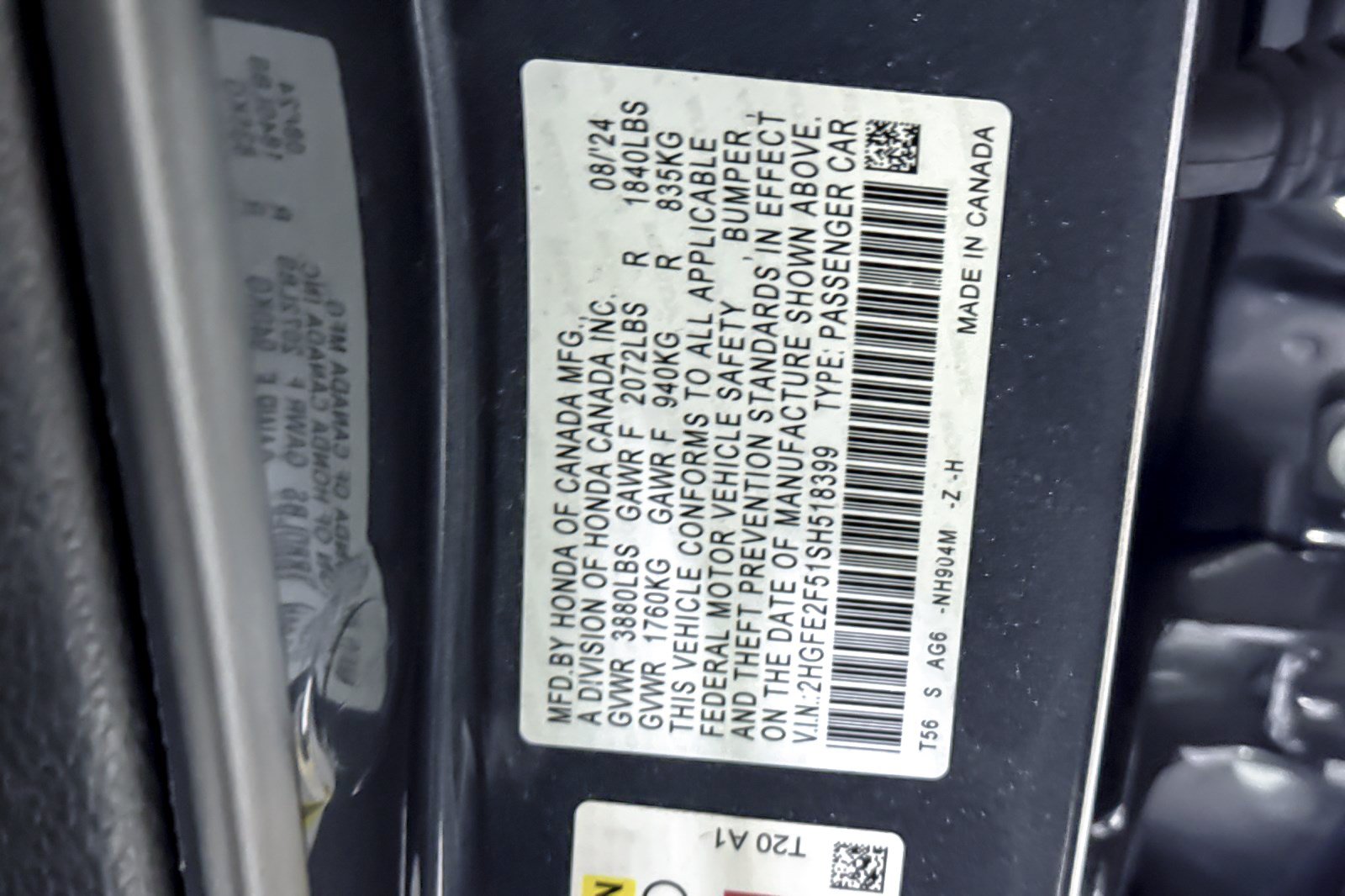 Used 2025 Honda Civic Sport image 26