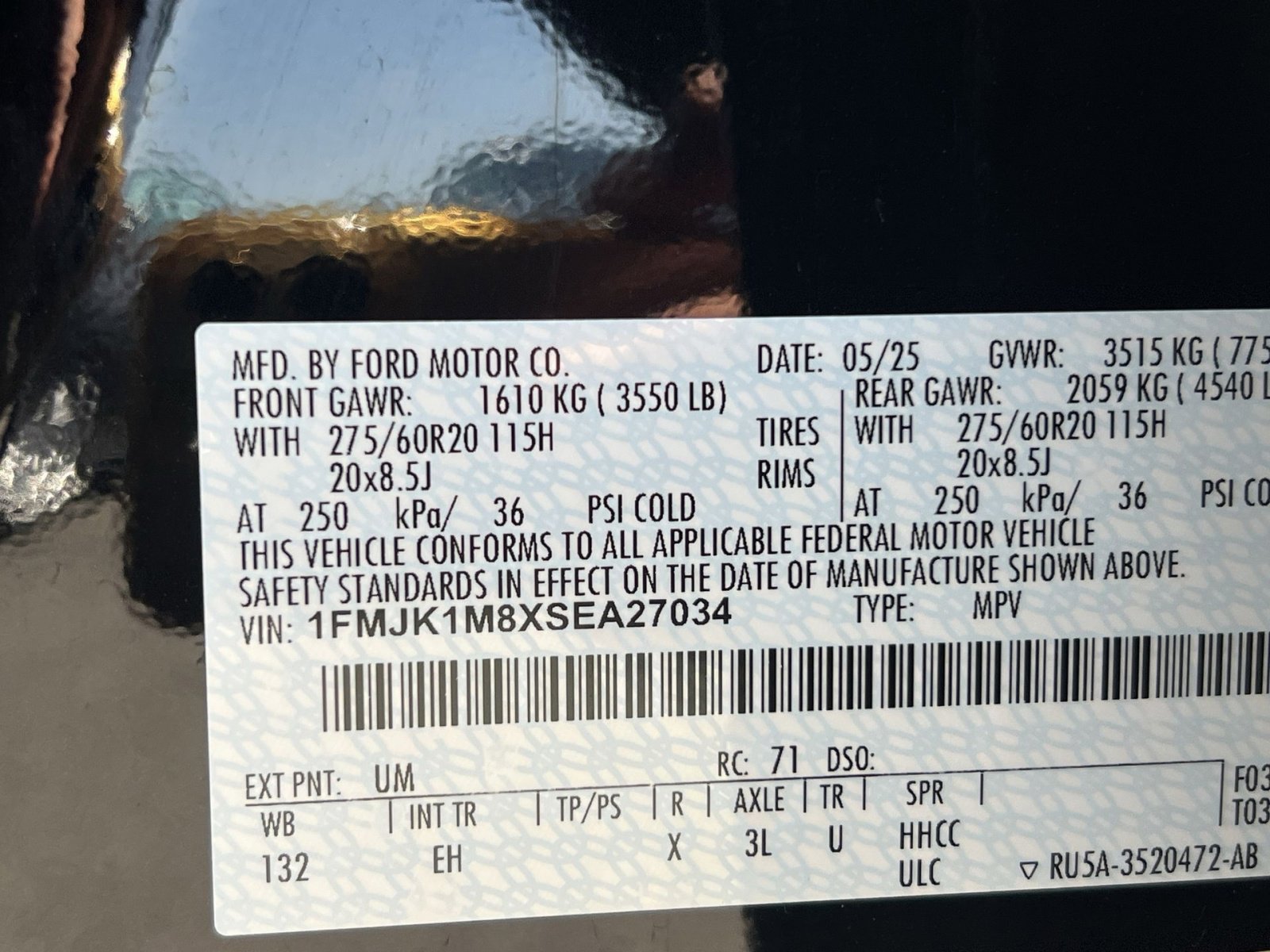 Used 2025 Ford Expedition Max Platinum AWD/4WD image 38
