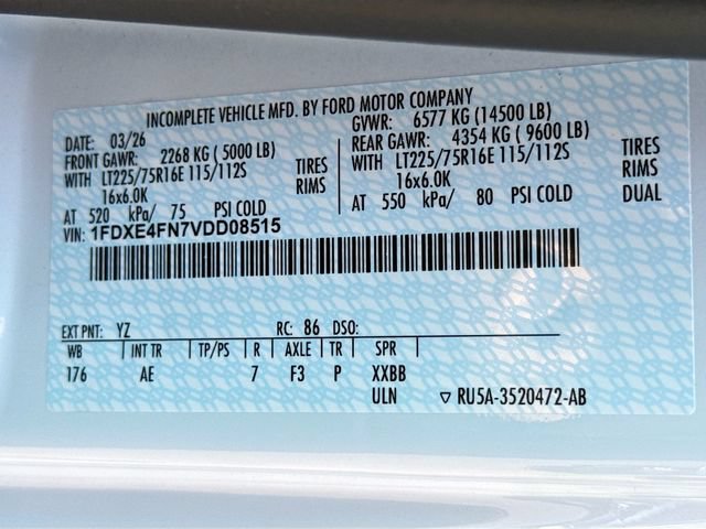 New 2027 Ford E-450 and Econoline 450 Super Duty w/ Driver's Safety Package RWD image 22