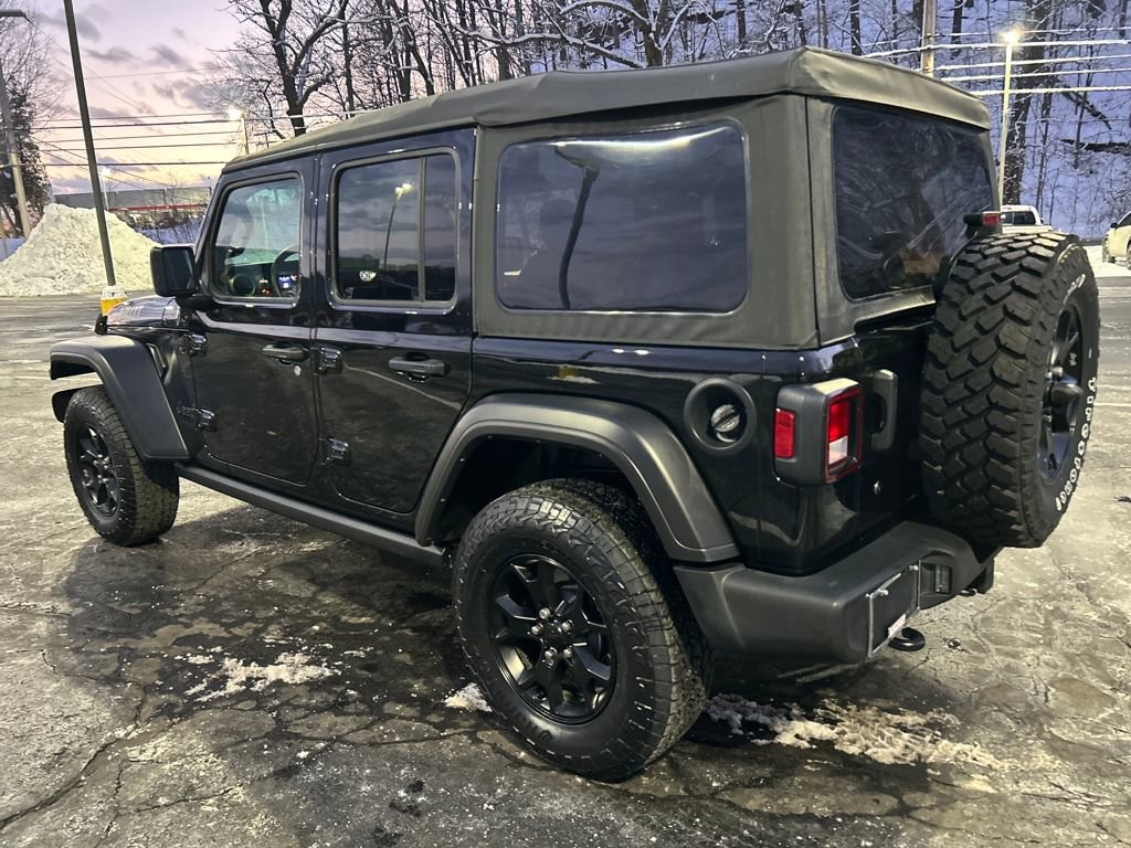 Used 2021 Jeep Wrangler Unlimited Willys image 3