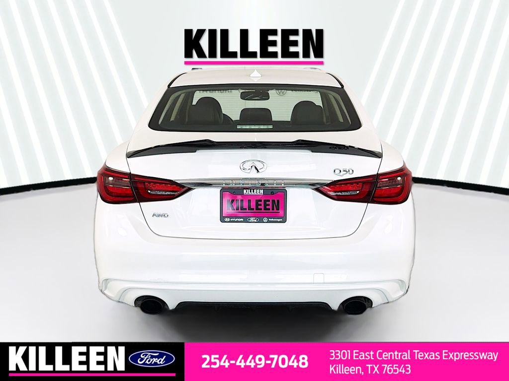 Used 2018 INFINITI Q50 Luxe w/ Essential Package (3.0T Luxe) AWD/4WD image 7
