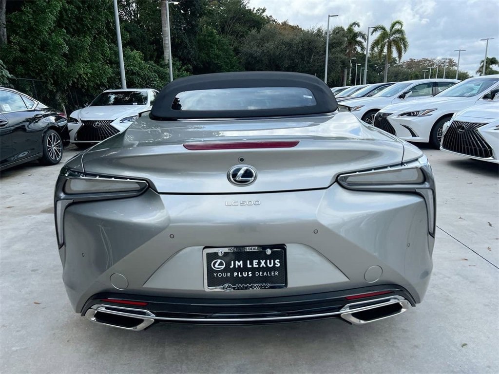 Certified 2021 Lexus LC 500 Convertible w/ Touring Package image 6