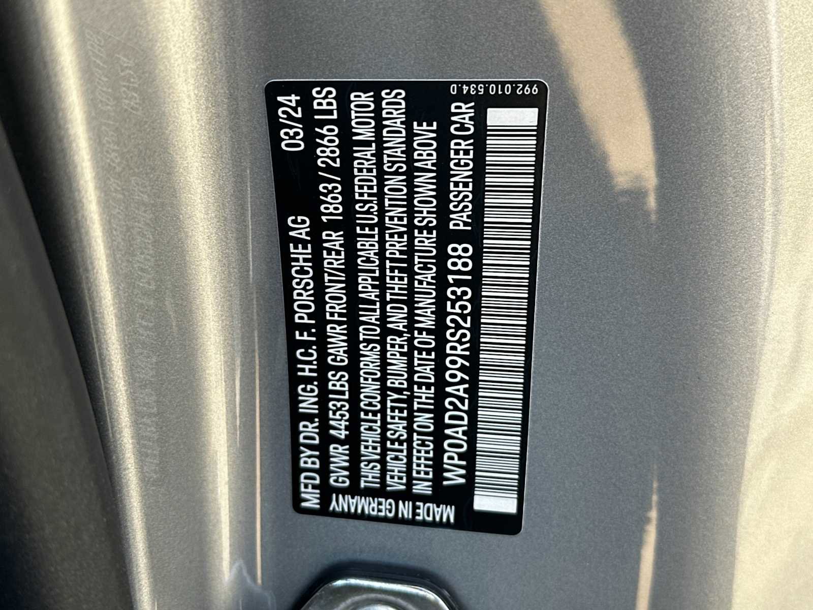 Certified 2024 Porsche 911 Turbo S image 29