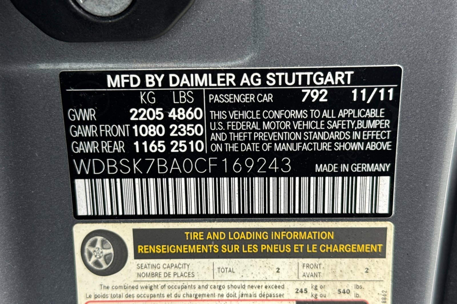 Used 2012 Mercedes-Benz SL 550 image 18