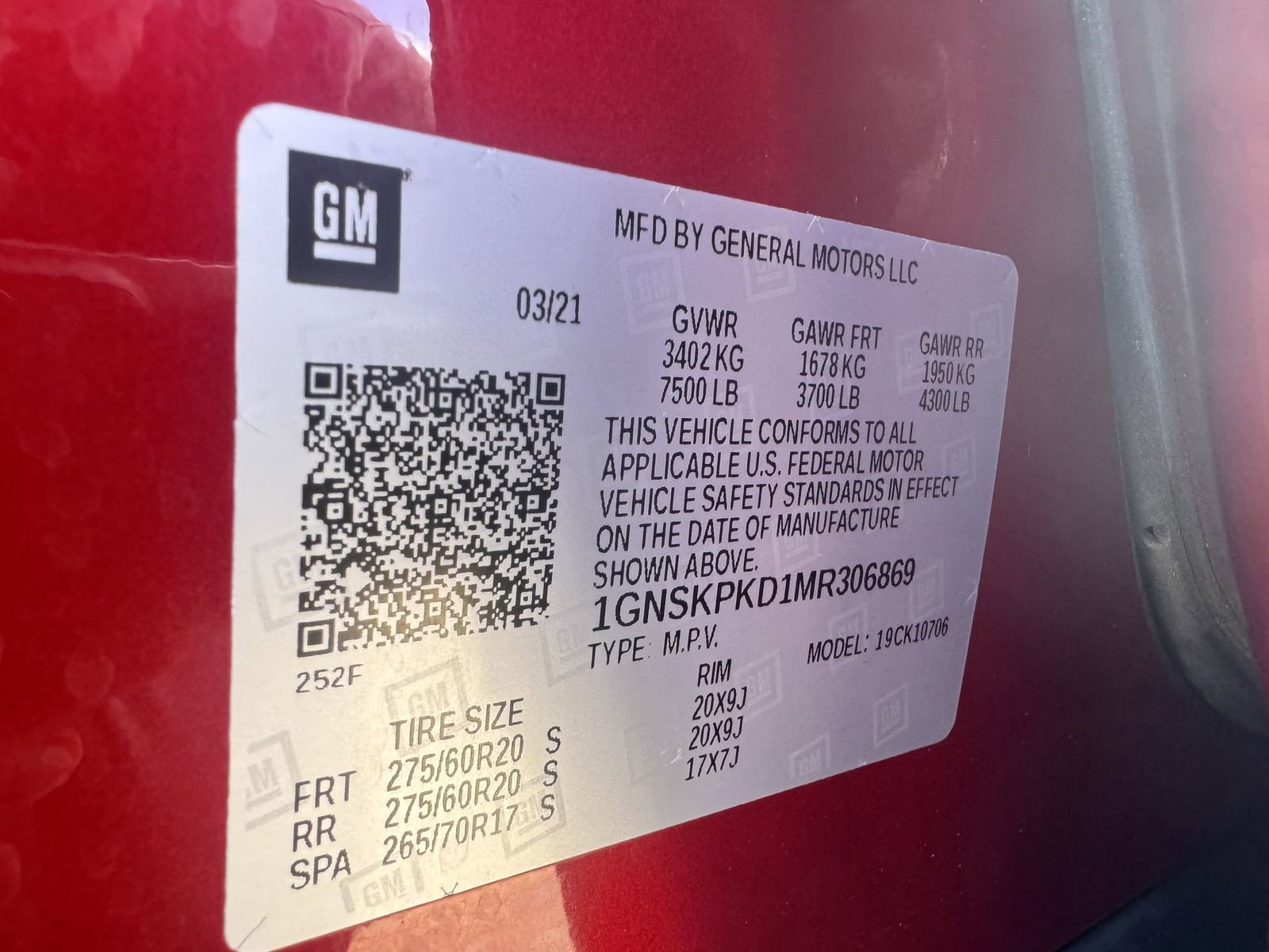 Used 2021 Chevrolet Tahoe Z71 w/ Luxury Package image 37