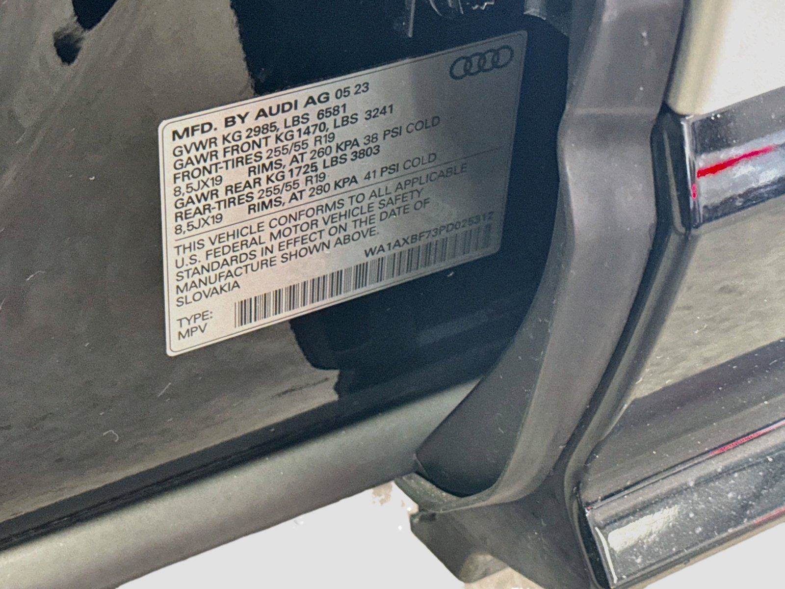 Used 2023 Audi Q7 3.0T Premium w/ Convenience Package AWD/4WD image 33
