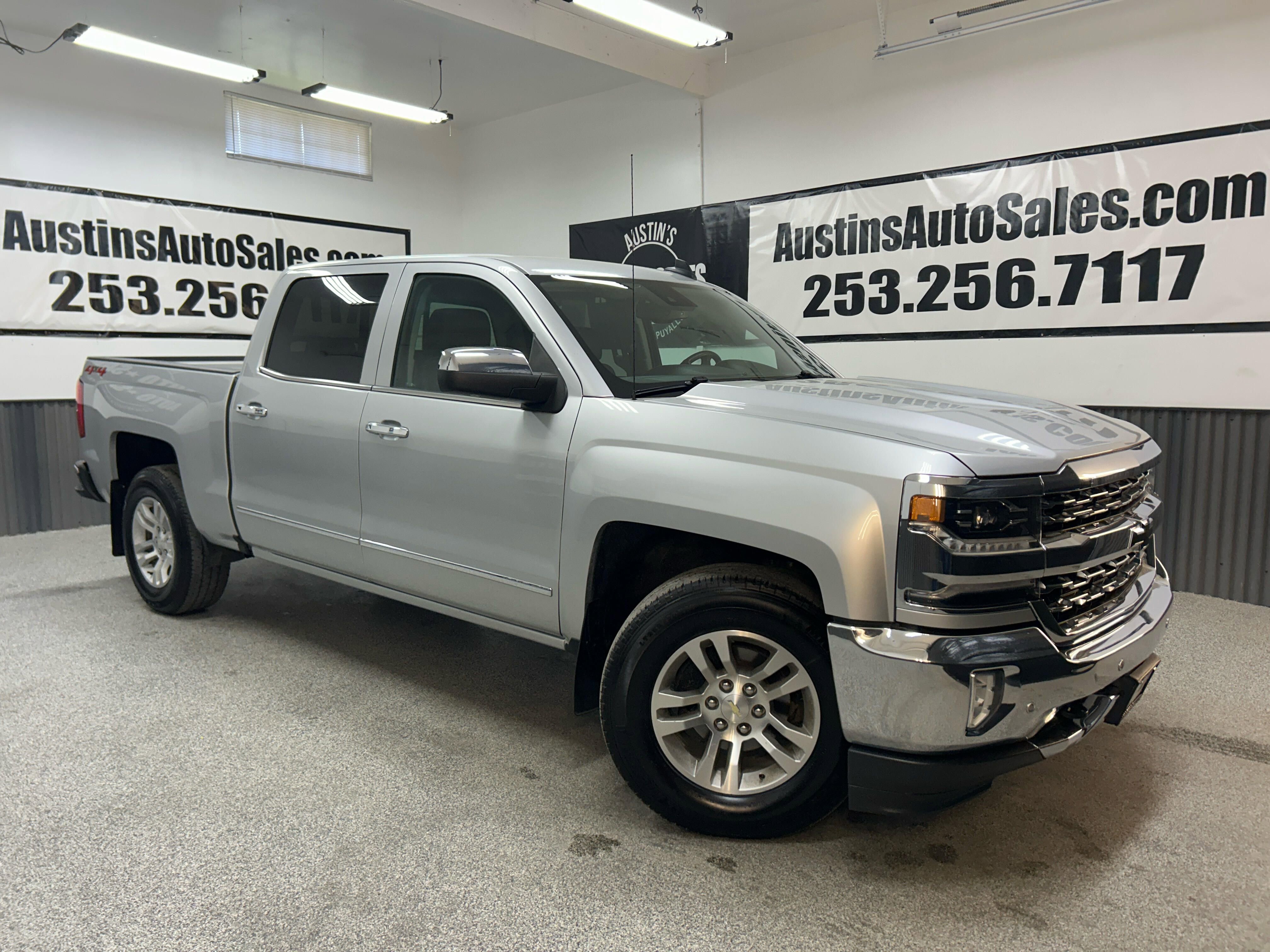 Used 2018 Chevrolet Silverado 1500 LTZ w/ LTZ Plus Package