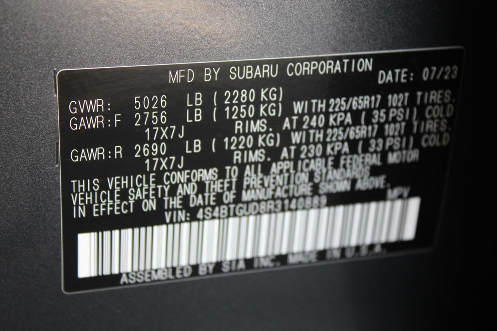 Used 2024 Subaru Outback Wilderness AWD/4WD image 71