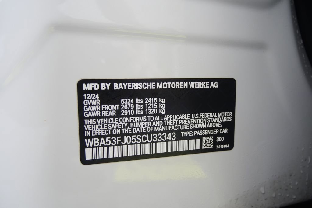 Certified 2025 BMW 530i xDrive w/ Executive Package AWD/4WD image 25