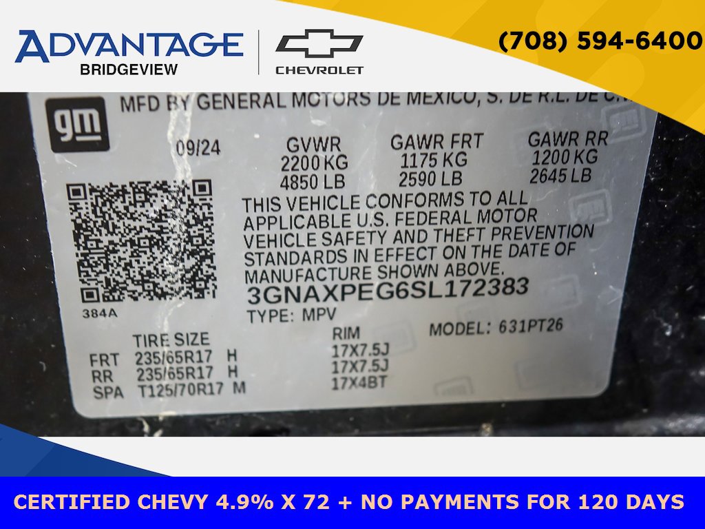Certified 2025 Chevrolet Equinox LT w/ Convenience Package II image 26