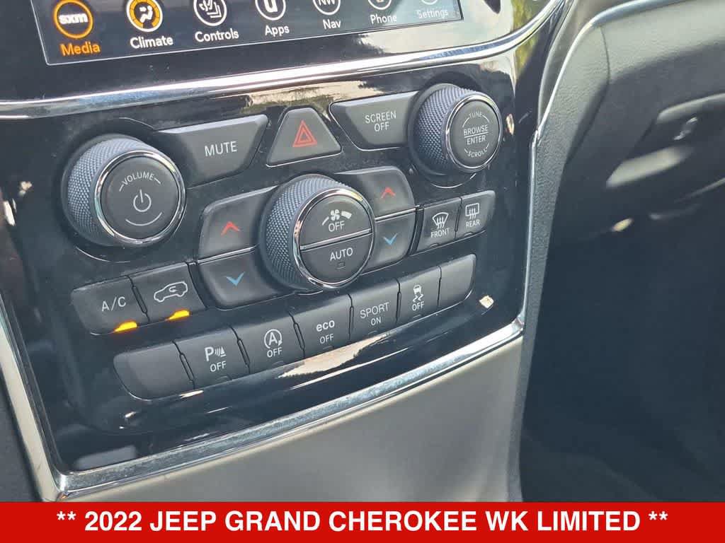 Used 2022 Jeep Grand Cherokee Limited w/ Tech Group RWD image 30
