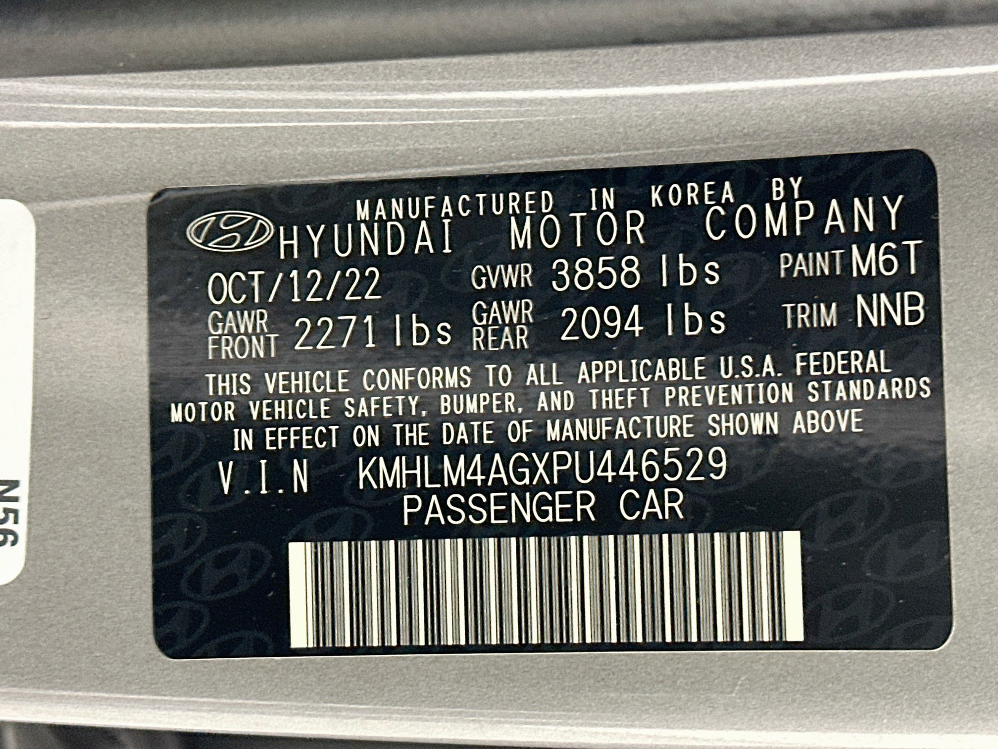 Used 2023 Hyundai Elantra SEL w/ Cargo Package FWD image 12