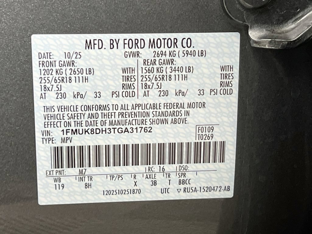 Used 2026 Ford Explorer Active AWD/4WD image 37