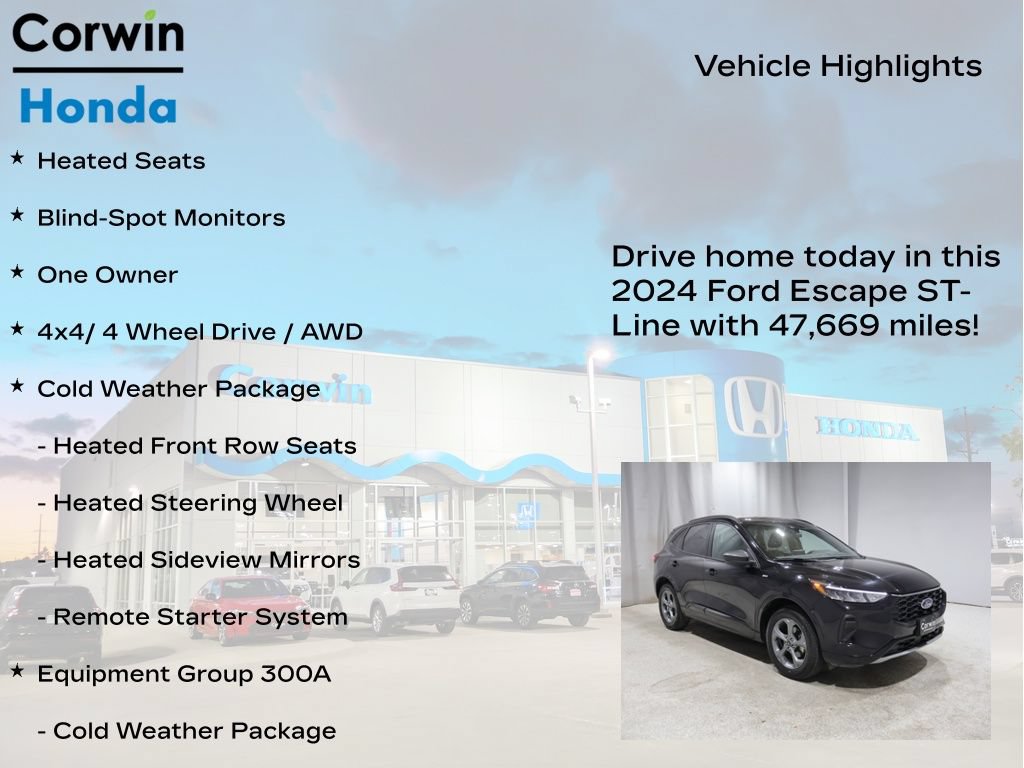 Used 2024 Ford Escape ST-Line AWD/4WD image 6