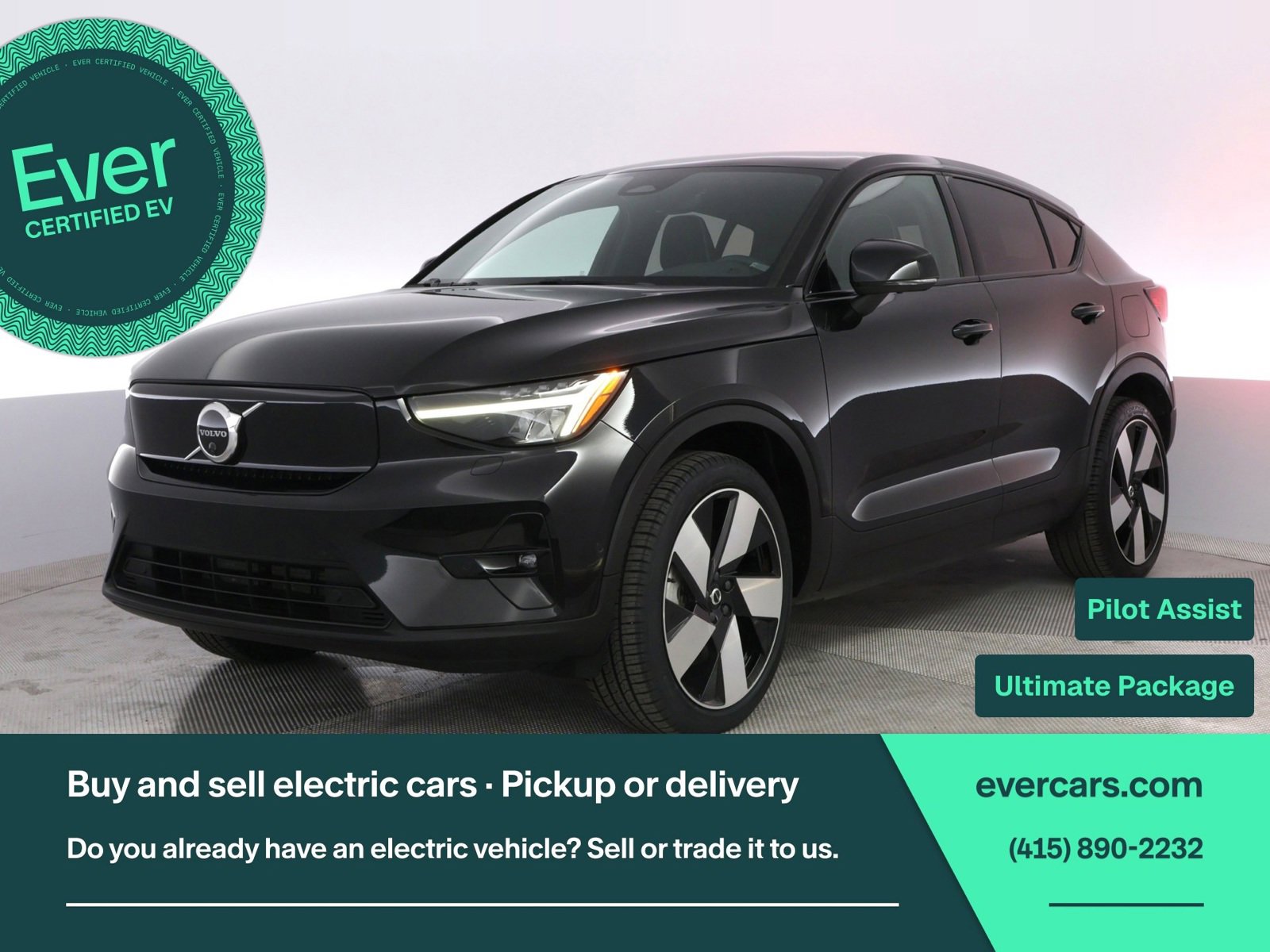 Used 2023 Volvo C40 P8 Recharge Ultimate
