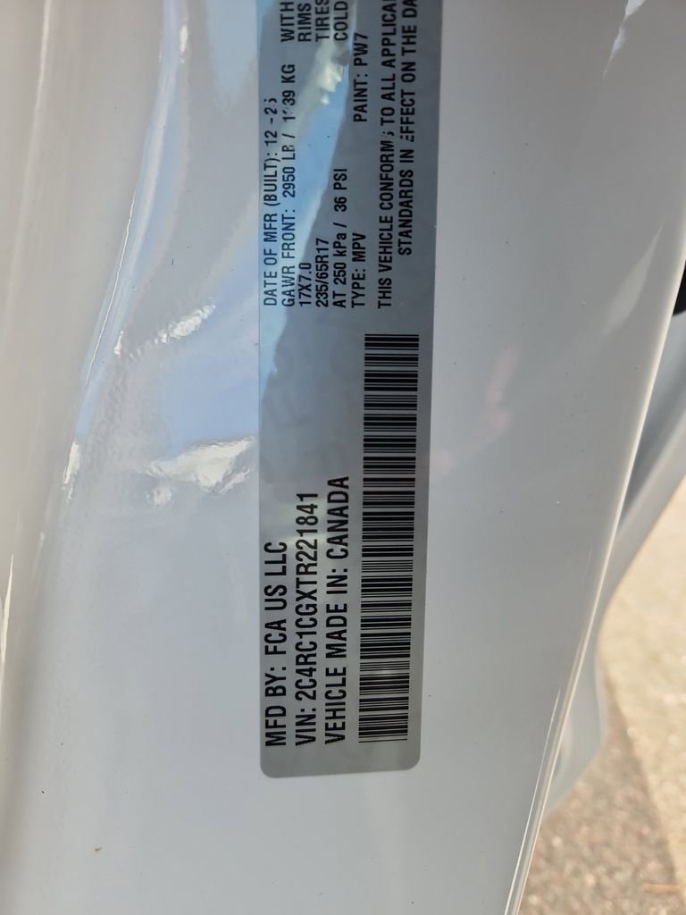 New 2026 Chrysler Voyager LX FWD image 11