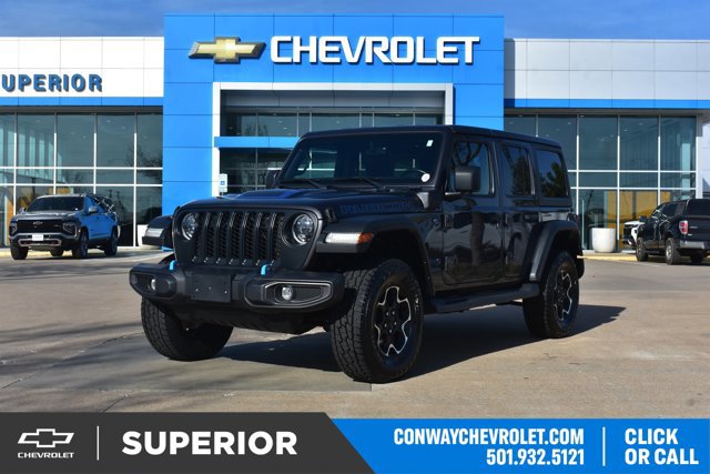 Used 2023 Jeep Wrangler Unlimited Rubicon 4xe w/ Cold Weather Group image 1