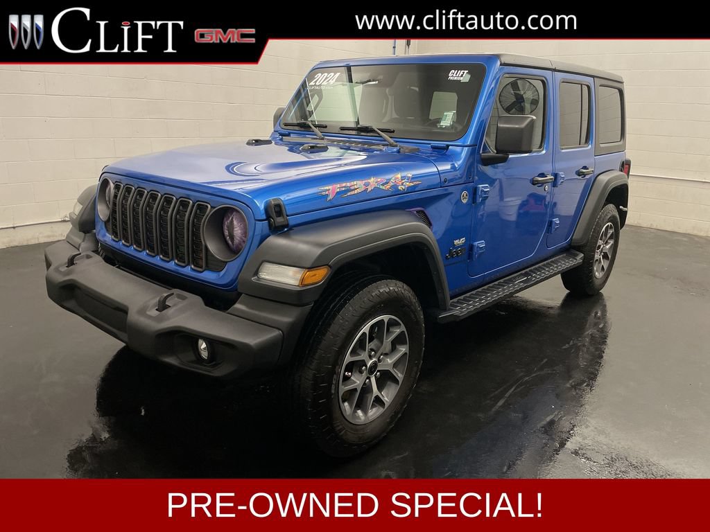 Used 2024 Jeep Wrangler Unlimited Sport AWD/4WD image 1