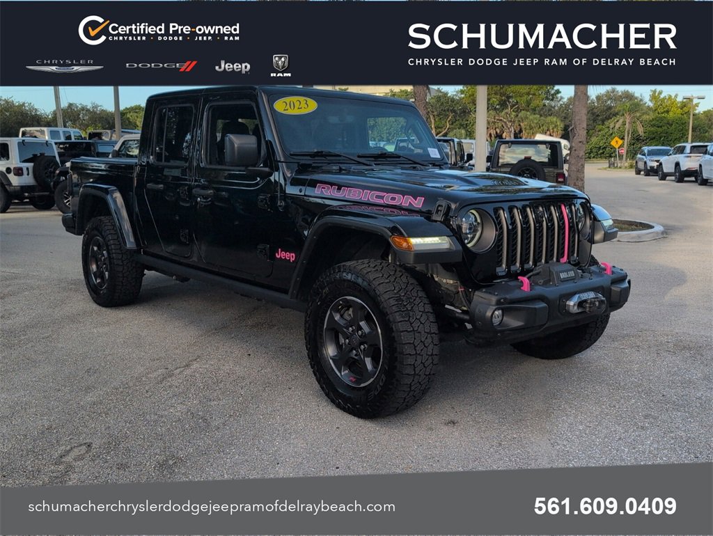 Used 2023 Jeep Gladiator Rubicon w/ LED Lighting Group