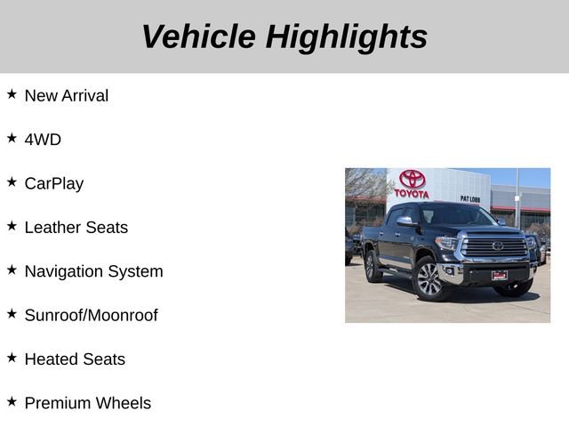 Used 2019 Toyota Tundra Limited w/ Limited Premium Package image 5