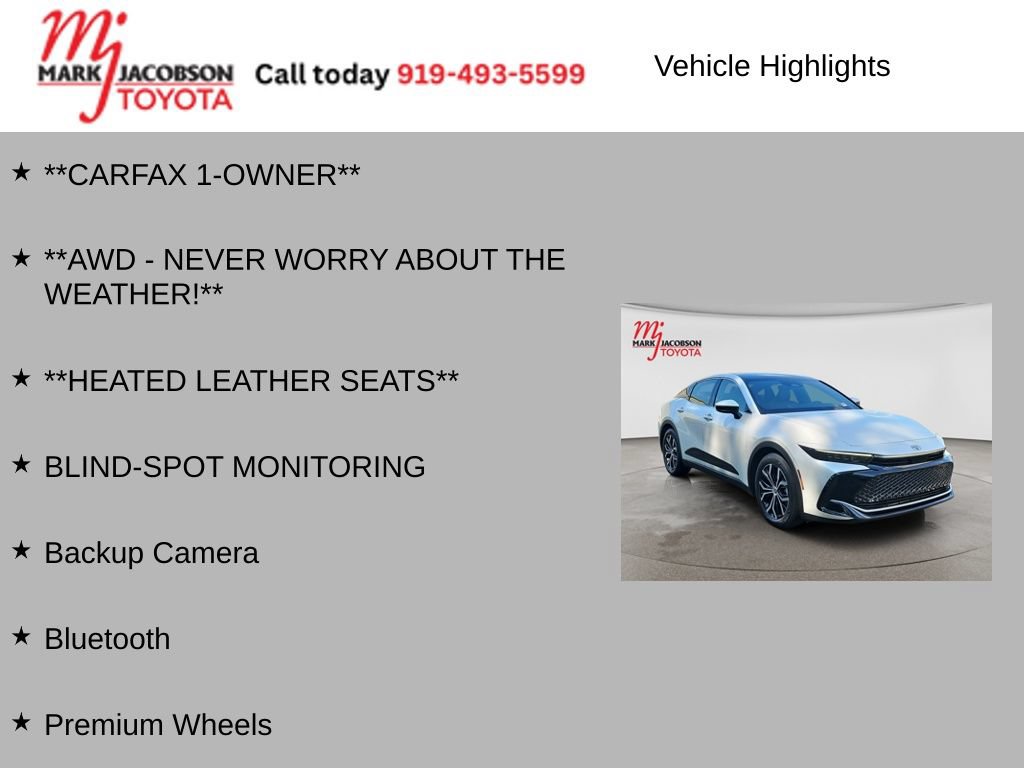 Used 2023 Toyota Crown AWD/4WD image 6