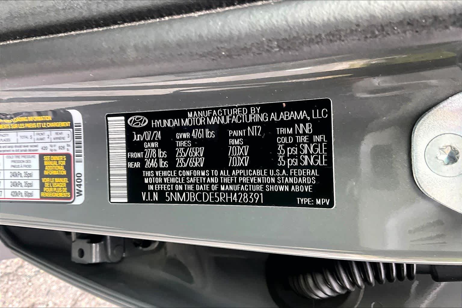 Used 2024 Hyundai Tucson SEL AWD/4WD image 34