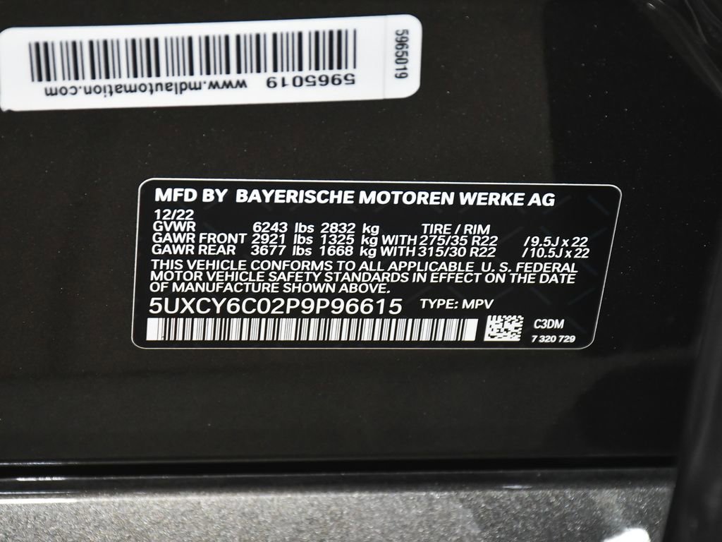 Used 2023 BMW X6 xDrive40i w/ Executive Package image 17