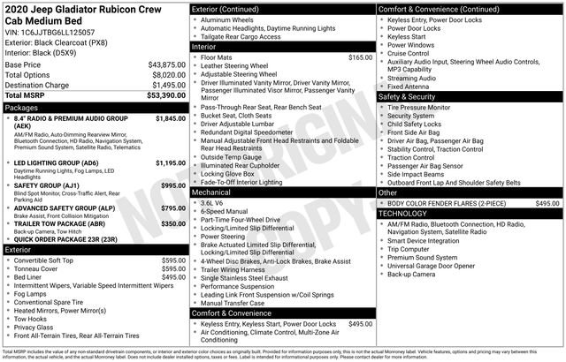 Used 2020 Jeep Gladiator Rubicon image 31