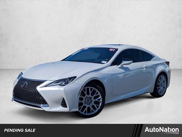 Certified 2021 Lexus RC 300 AWD w/ Navigation Package