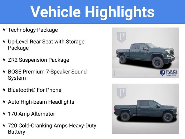New 2026 Chevrolet Silverado 2500 ZR2 w/ LPO, Dark Essentials Package image 4