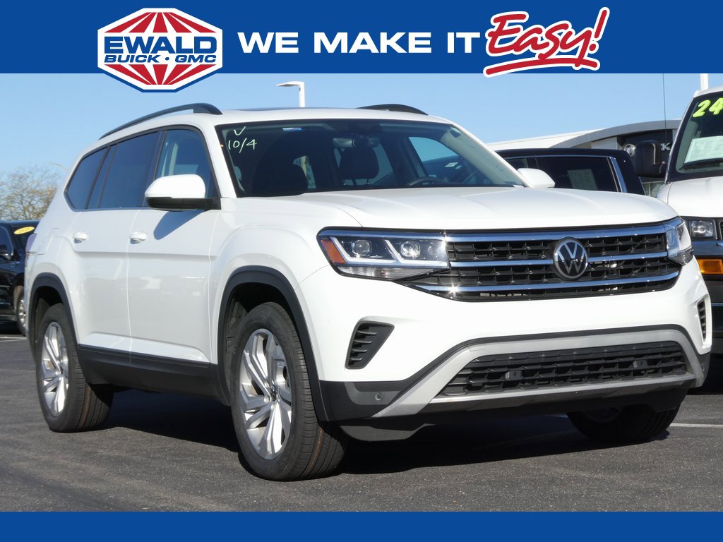 Used 2021 Volkswagen Atlas SE w/ Panoramic Sunroof Package